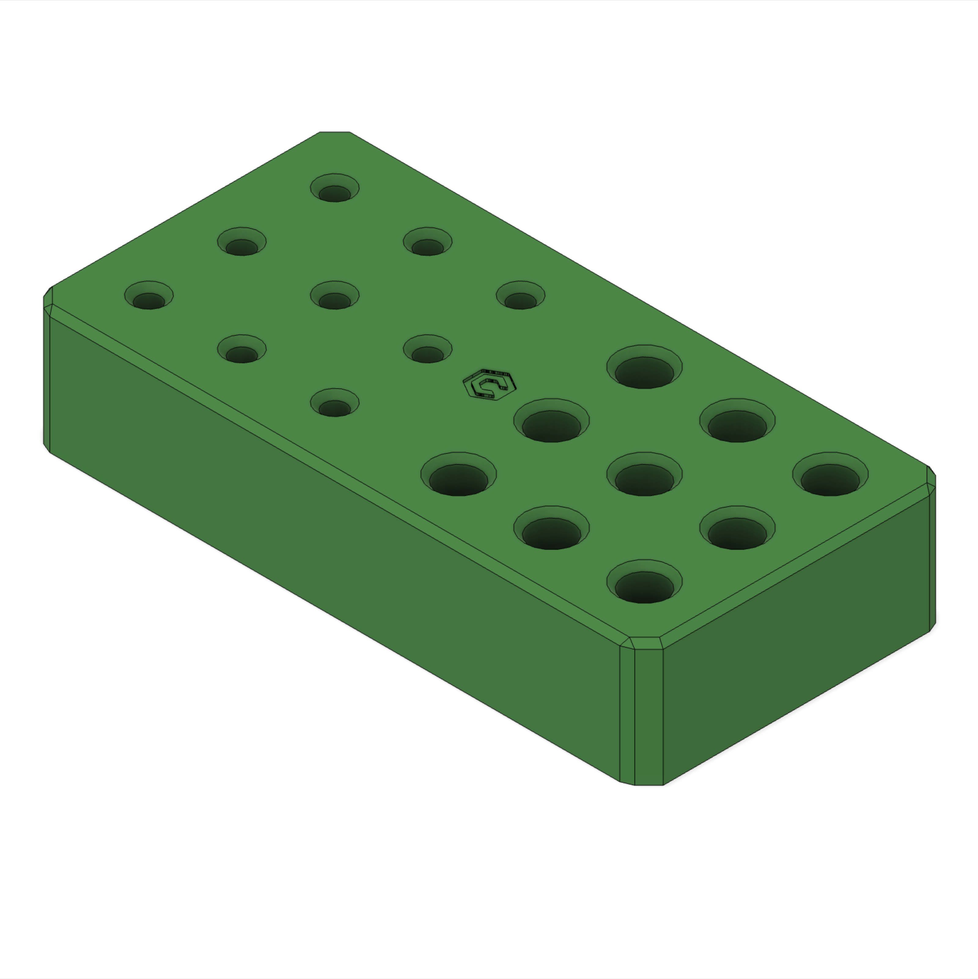 Render of Bit Caddy