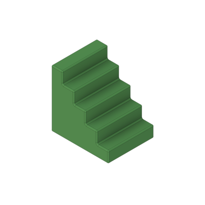 Render of Clamp Steps