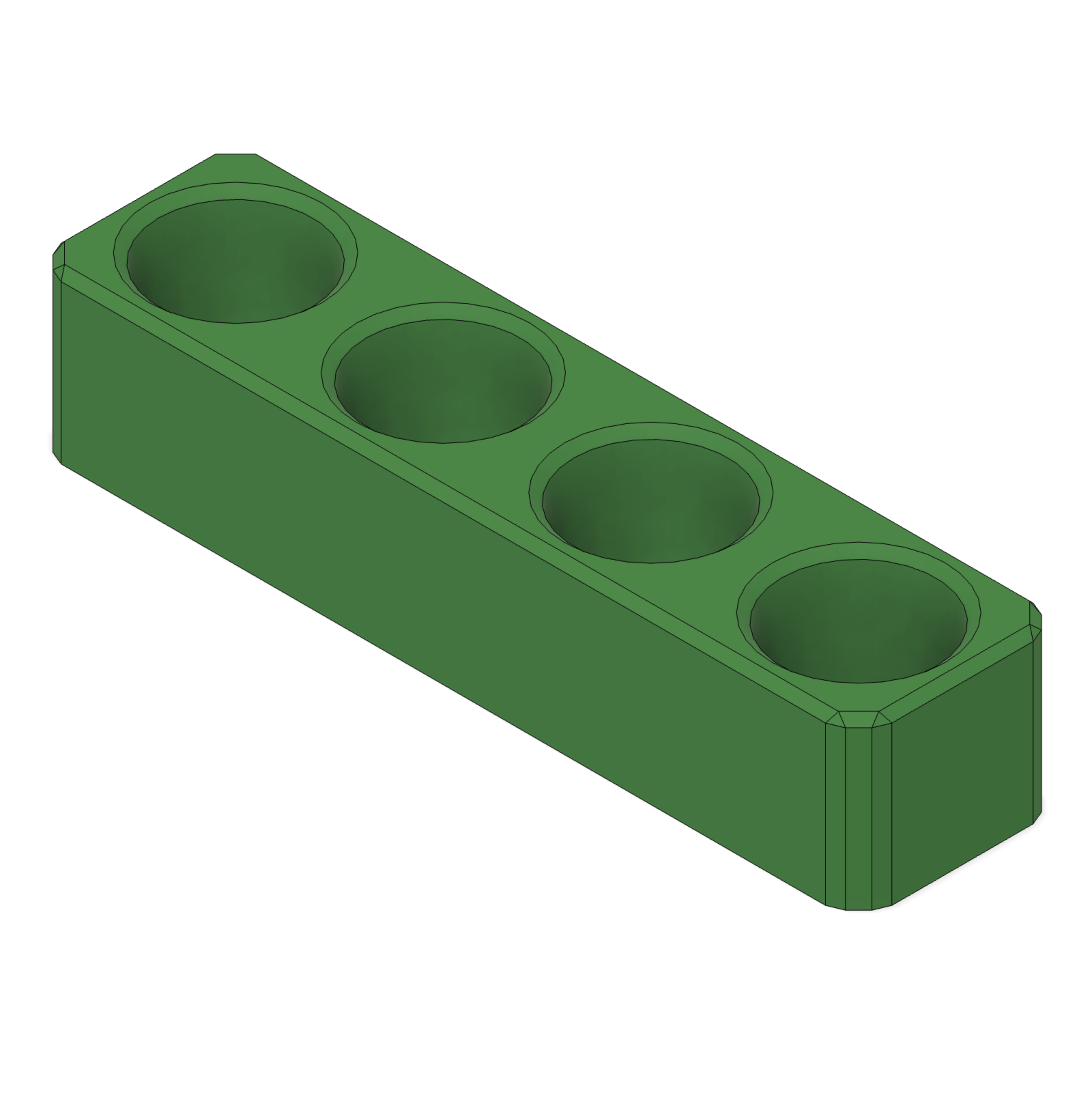 Render of ER20 Collet Caddy