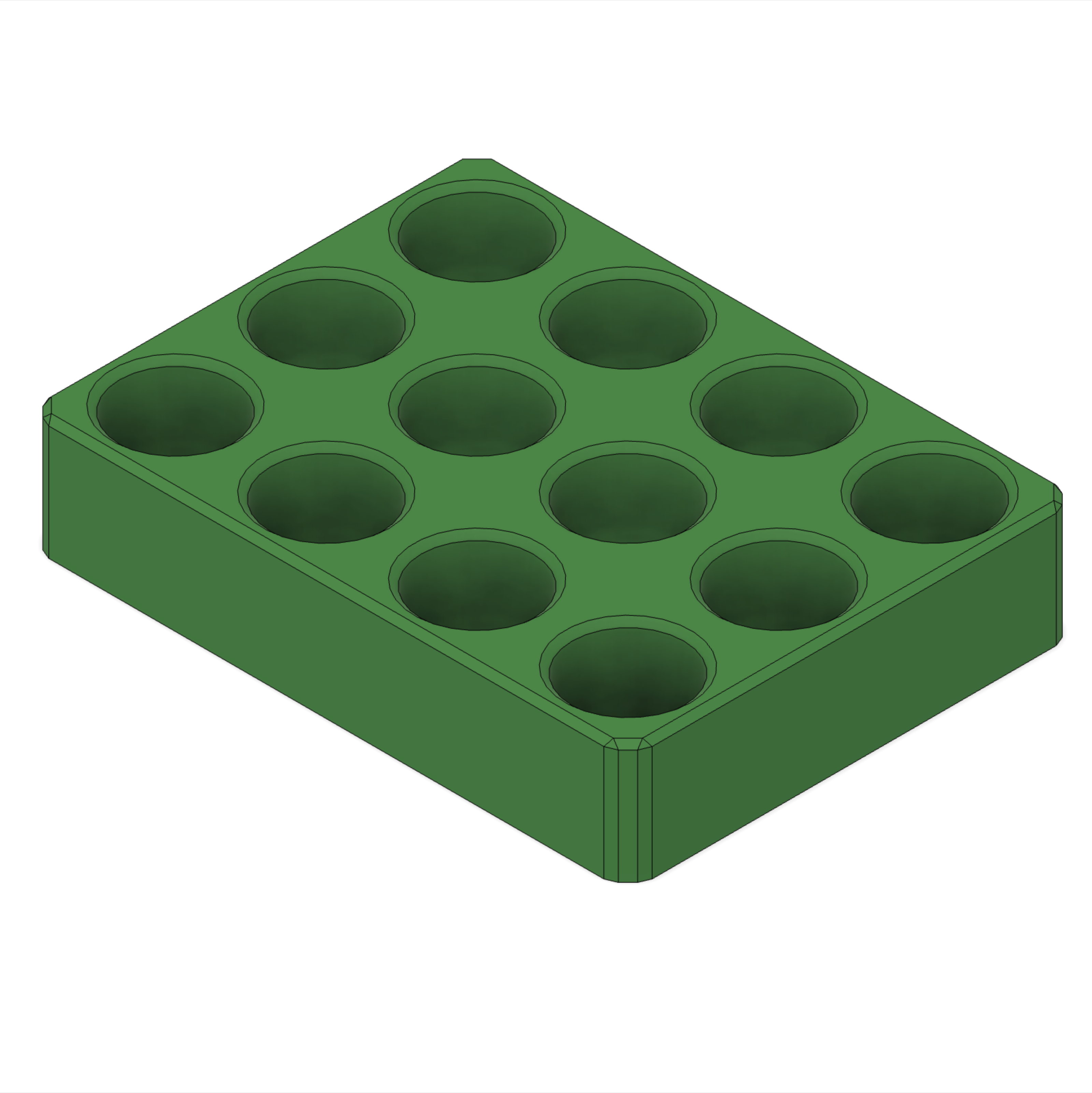 Render of ER20 Collet Caddy