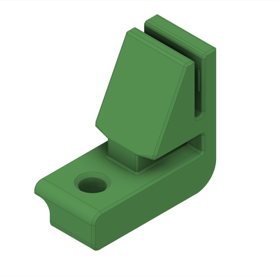 Render of Hybrid Table Chip Shield Bracket