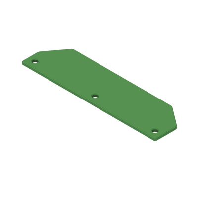 Render of Shapeoko 5 Pro Drag Chain Retainer 4x4