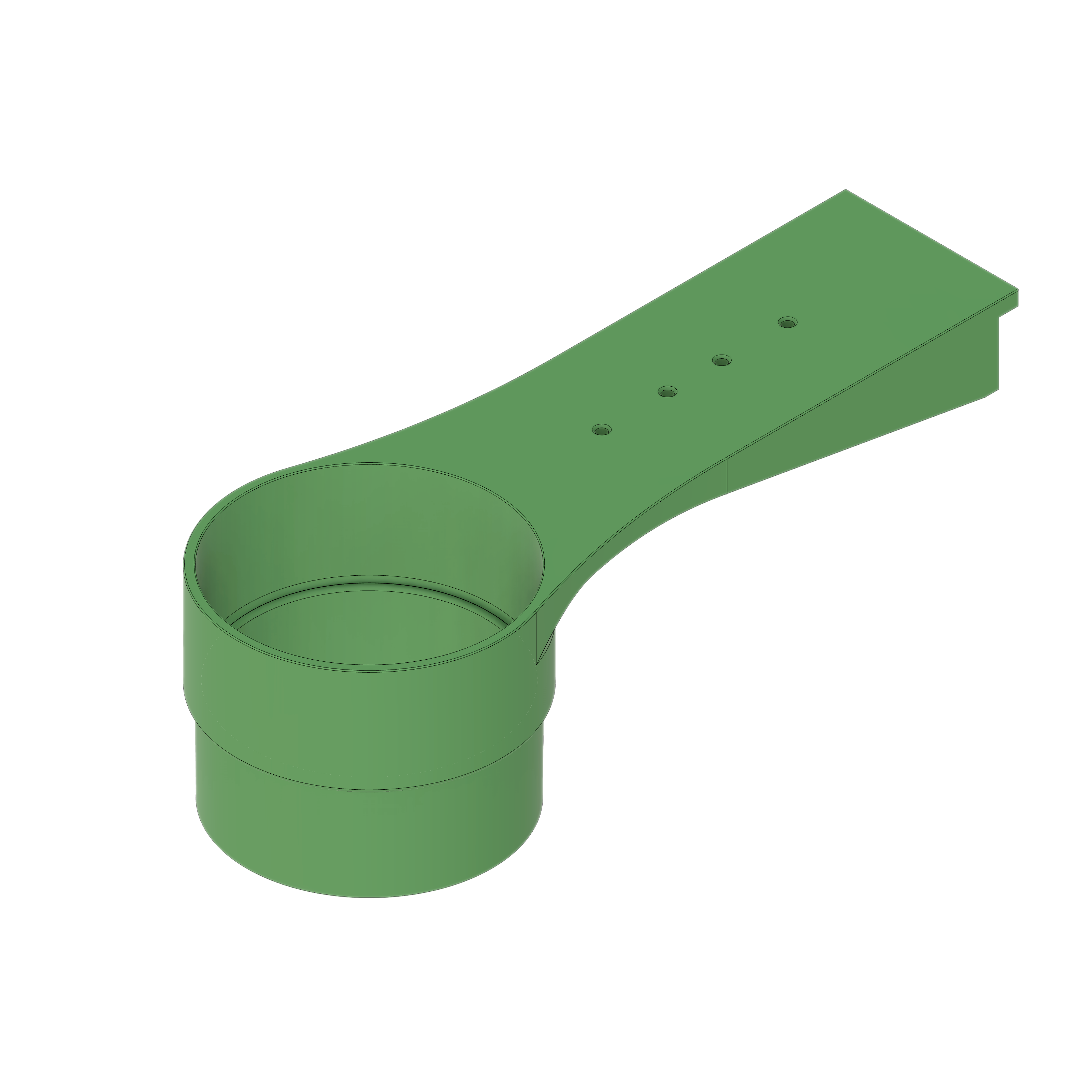 Render of S5 Pro Sweepy X Hose Mount