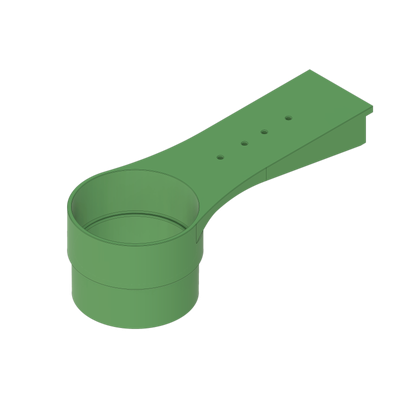 Render of S5 Pro Sweepy X Hose Mount