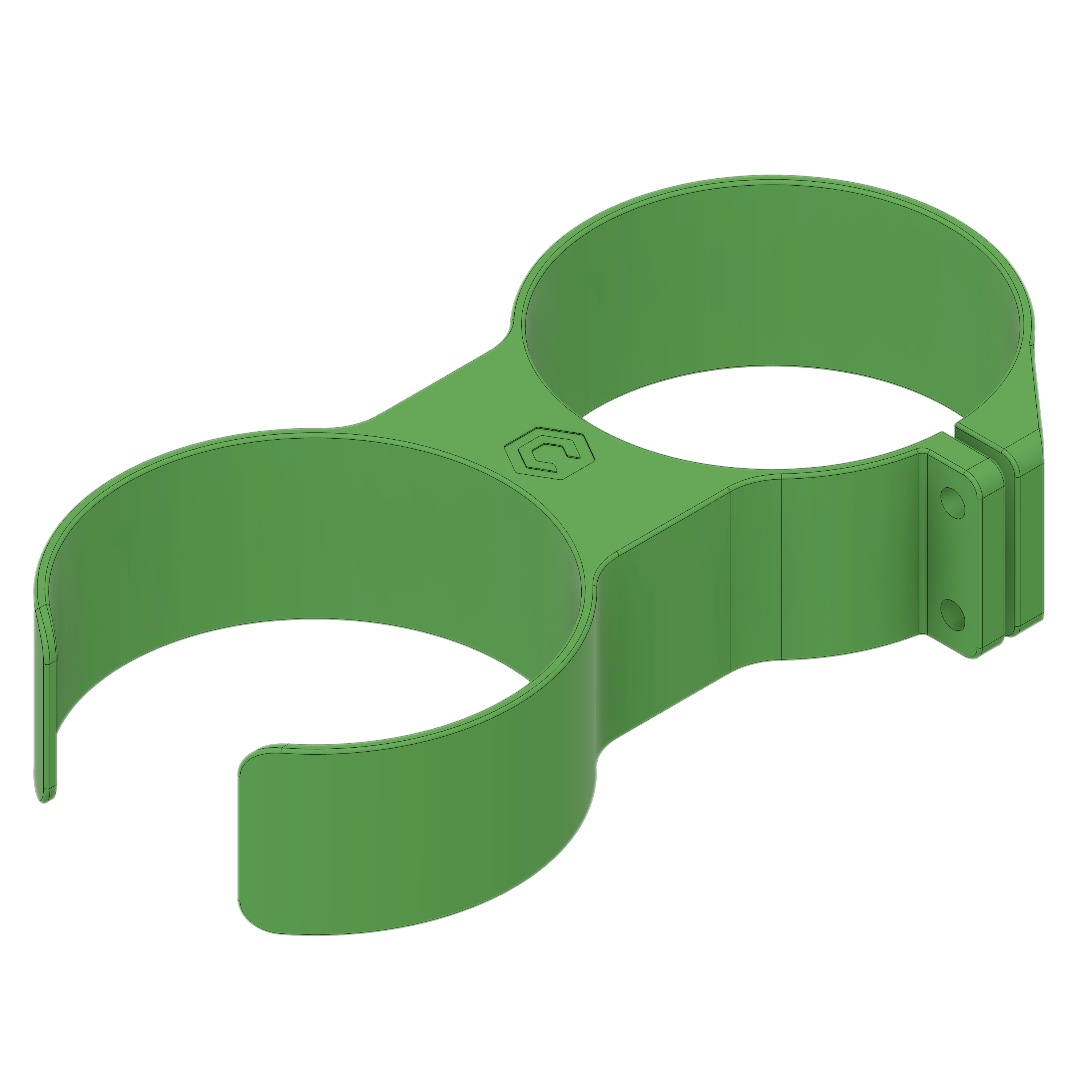 Render of Spindle Hose Mount