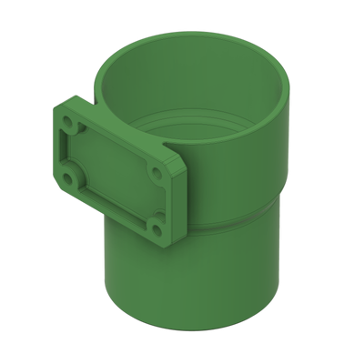 Render of Sweepy Pro HDM Upper Hose Adapter