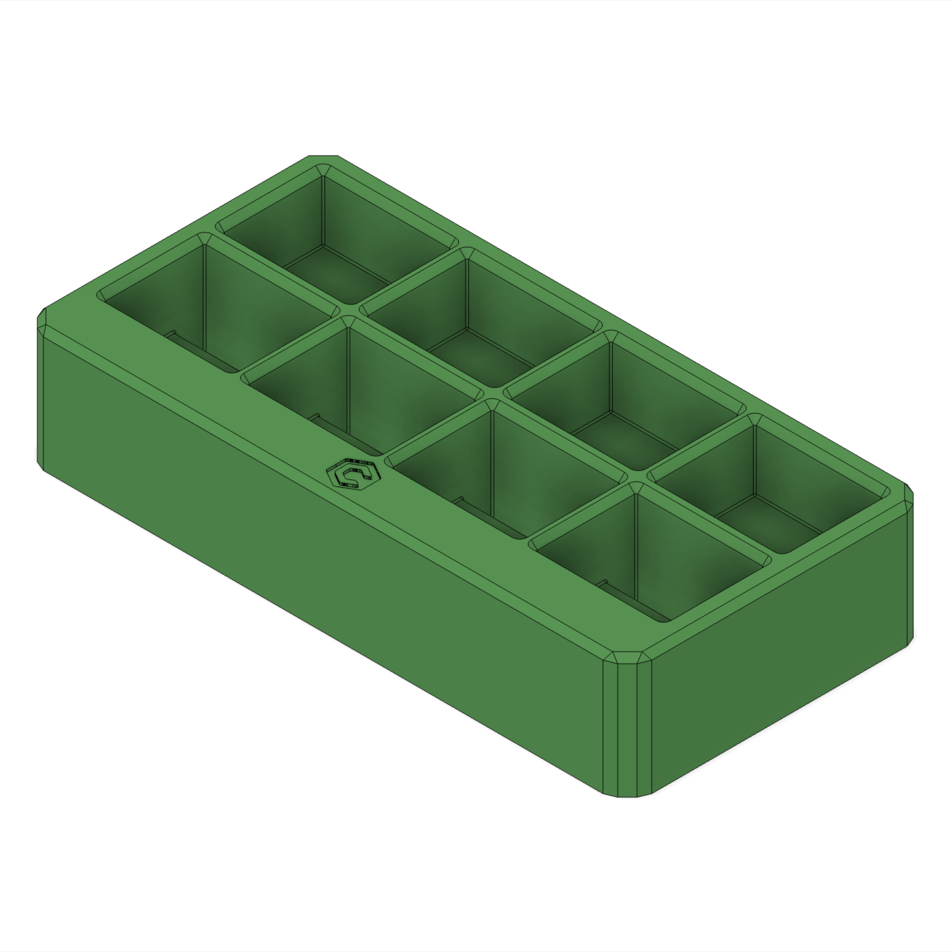 Render of Tiger Claw Clamps Caddy