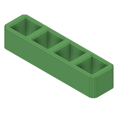 Render of V-Bit Box Caddy