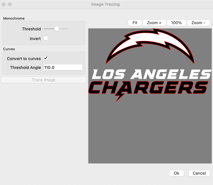 Tracing screenshot