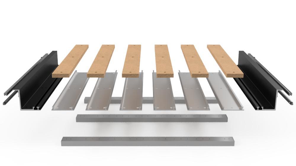 Hybrid Table Exploded View