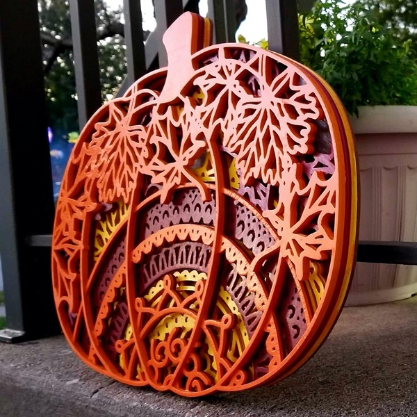 Pumpkin sign