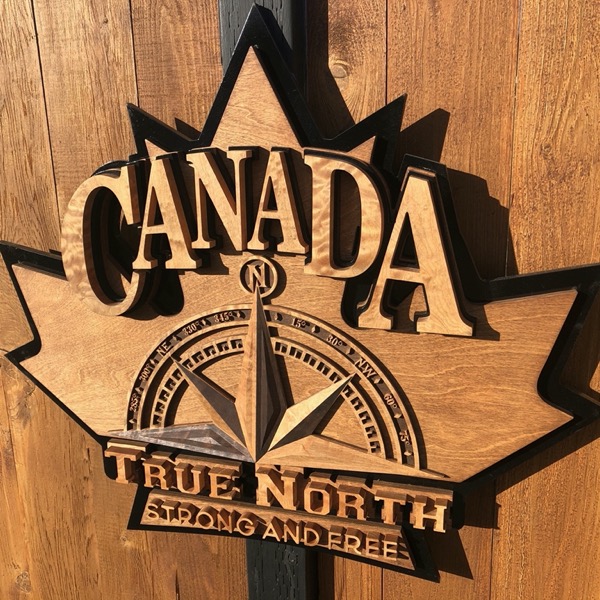 2.5D canada sign