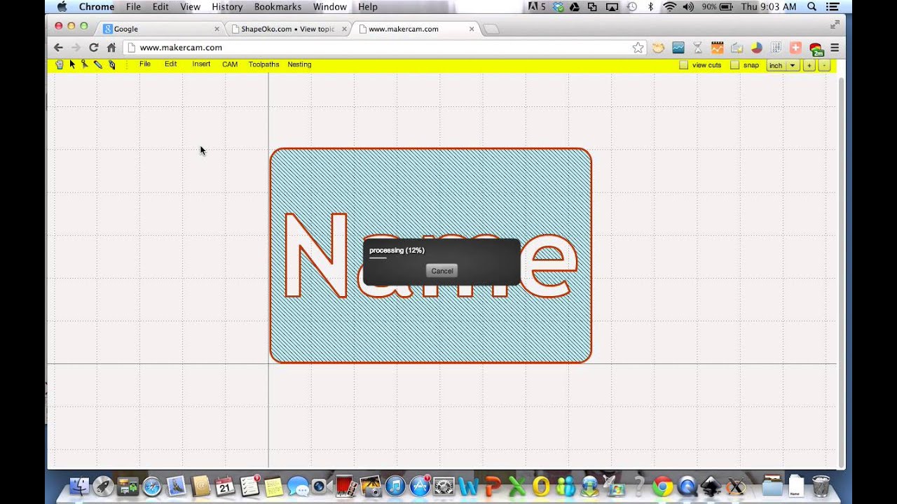 Makercam Screenshot